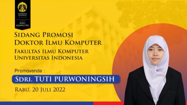 Promosi Doktor Fasilkom Ui Kaji Model Prediksi Predikat Prestasi 