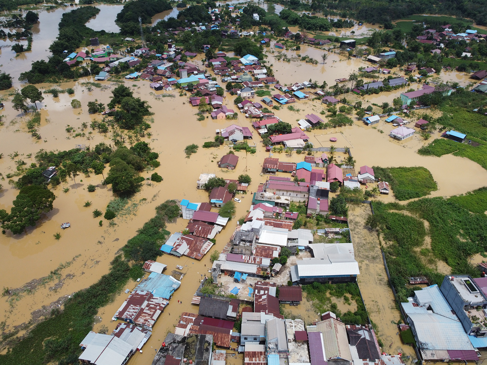 Foto banjir indonesia